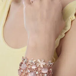 Shayna Rose Gold-Plated Alloy Bracelet-image-29