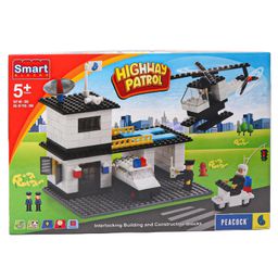 Peacock Smart Blocks Highway Patrol Multicolor - 260 Pieces-12