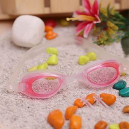 Passion Petals Goggles Anti fog Swimming Glasses - Light Pink-27