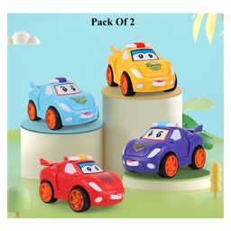 Fantasy India Mini Cartoon Transformer Pull Back Convertible From Car to Robot (Colour May Vary) Pack Of 2-13