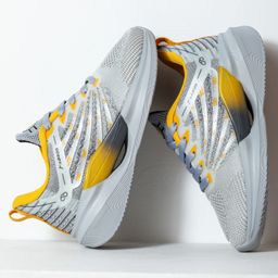 ABROS Mesh Detailed & Colour Blocked Shoes - Grey-picture-27