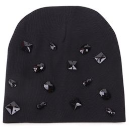 Tipy Tipy Tap Beads Embellished Cap With Mittens - Maroon - Diameter 30 cm-image-21