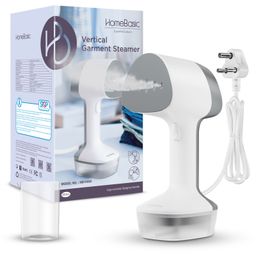 HOMEBASIC Handheld Garment Steamer for Clothes 1300W | 25s Fast Heating, 250ml Tank, Vertical & Horizontal Steaming, 26g/min Steam Output-image-17
