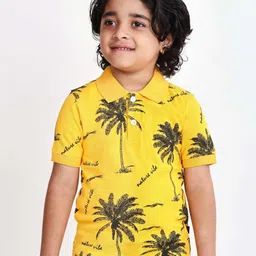 Killer Boys Printed Tropical Pure Cotton T-shirt-picture-38