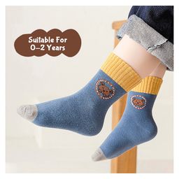SYGA Set Of 5 Cotton Printed Socks - Multicolor image 2