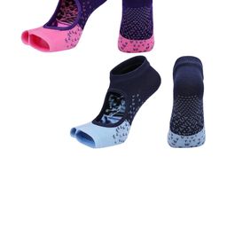 NESKA MODA Unisex Set Of 2 Ankle Length Cotton Socks-image-41