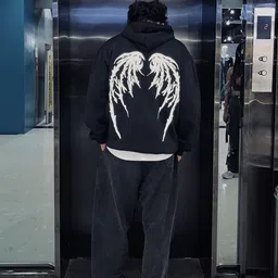 Getsetwear Men Printed Hooded Sweatshirt-picture-18