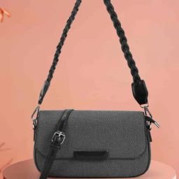 Metro Black Medium Cross Body Bag-picture-30