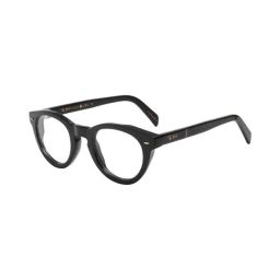 Ted Smith Black Round Unisex Eyewear Frames-picture-10