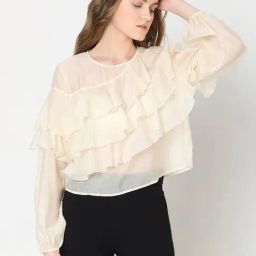Vero Moda Off White Top-40
