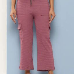 Aarika Girls Pink Solid Pants-image-84