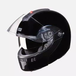 Studds Black Xtra Large (600 mm) Flip Up-Full Face Helmet, Ninja 3G Double Visor-image-90