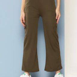 Aarika Girls Green Solid Pants-image-65