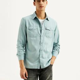 Levi's Men's Solid Slim Fit Shirt-picture-38