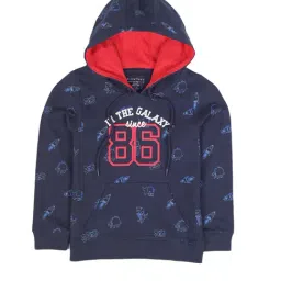 Plum Tree Kids Navy Printed Sweatshirt-image-15