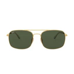 Ray-Ban 0RB3611 Green Highstreet Square Sunglasses - 60 mm-image-102