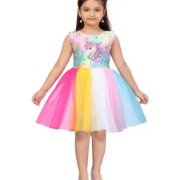 Aarika Kids Multicolor Printed Frock-image-84