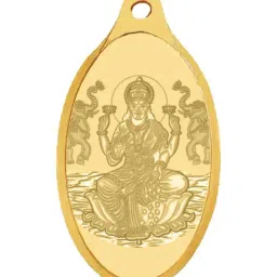 Waman Hari Pethe Jewellers Goddess Lakshmi 24k (999) 2gm Gold Coin cum Pendant-image-70