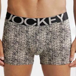 Jockey IC30 Grey Microfiber Elastane Stretch Trunks with Moisture Move Treatment (Prints May Vary)-image-14
