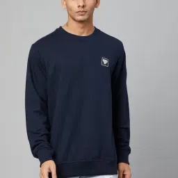 Club York Navy Regular Fit Sweatshirt-picture-42