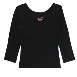 Bodycare Kids Black Solid Full Sleeves Thermal Top-image-12