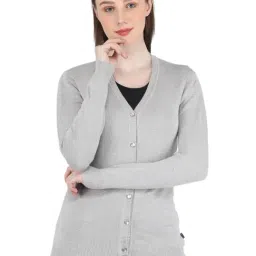 MOCA by Monte Carlo Grey Cardigan-image-32