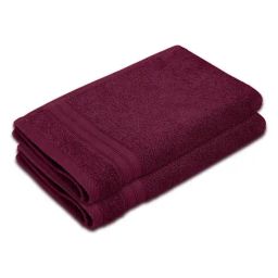 Layers Be Bold Purple Cotton Hand Towels - Set of 2-picture-29