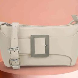 Metro Off White Small Cross Body Bag-image-97