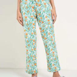 Dreamz By Pantaloons Green Cotton Comfort Fit Printed Pyjamas-image-53