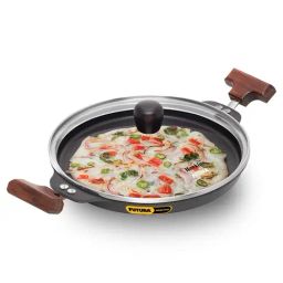 Hawkins Futura Black Aluminium Non Stick Uttapa Tawa-8