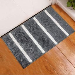 IVAZA Grey Microfibre 1400 GSM Bath Rugs-picture-13