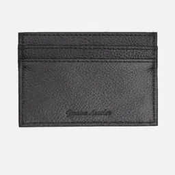 Van Heusen Black Textured Leather Card Holder-picture-12
