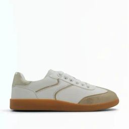 Aldo Women's White & Gold Sneakers-image-30