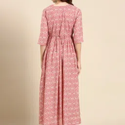 showoffff SHOWOFF Mauve Printed Kurta image 2