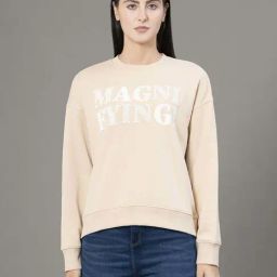 Red Tape Beige Loose Fit Printed Sweatshirt-picture-19