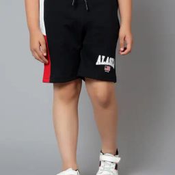Cantabil Kids Navy Graphic Print Bermuda-image-14