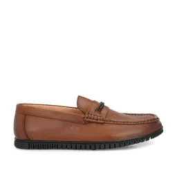 Clog London Men's Tan Formal Loafers image 2