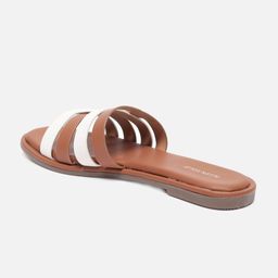 Allen Solly Woman Color-Block Mid-Top Open Toe Flats image 2