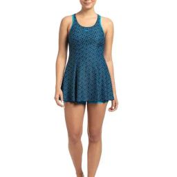 Speedo Blue Printed Swimwear-image-29