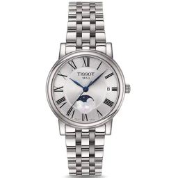 TISSOT T1222231103300 T-Classic Carson Premium Lady Moonphase Watch for Women-46