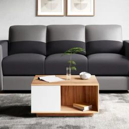 Godrej Interio Harmony Brown Engineered Wood Coffee Table-image-33