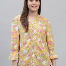 Cantabil Multi Color Regular Fit Printed Casual Shirt-picture-2