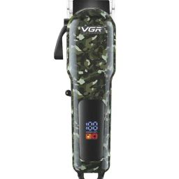 VGR V-665 Professional Hair Trimmer - 200 Min Runtime (Camouflage)-17