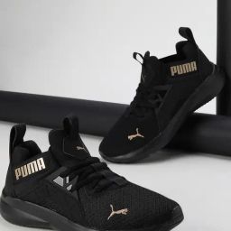 Puma Women's SOFTRIDE Enzo Nxt Black Running Shoes-image-86