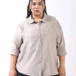 High Star Grey Boxy Fit Shirt-image-19