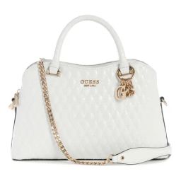 Guess White Women Satchel Bag-34