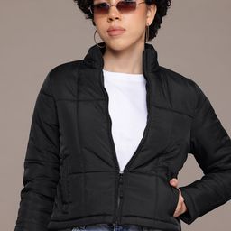 The Roadster Lifestyle Co. Stand-Collar Padded Jacket-picture-41