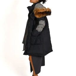 Odette Navy Blue Polyester Jackets-picture-35