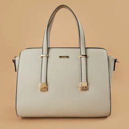 Code by Lifestyle Grey Handbag-38