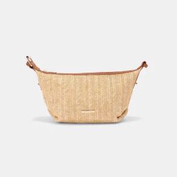 Forever Glam by Pantaloons Beige Textured Medium Sling Handbag-picture-24